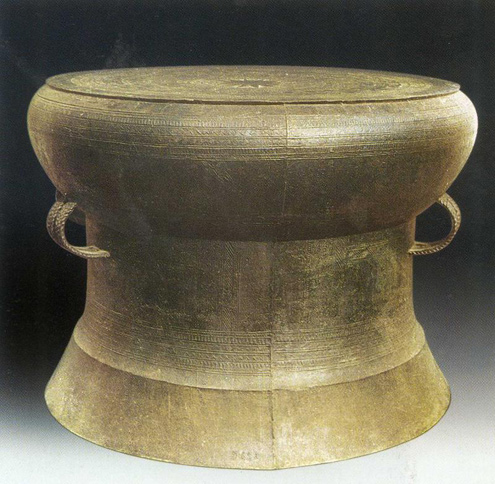 ancient bronze drum